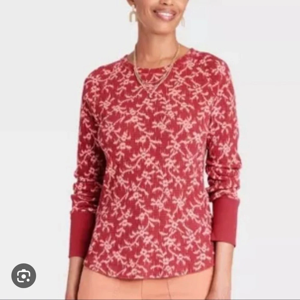 Knox Rose Women's Long Sleeve Thermal Top - Picture 9 of 9
